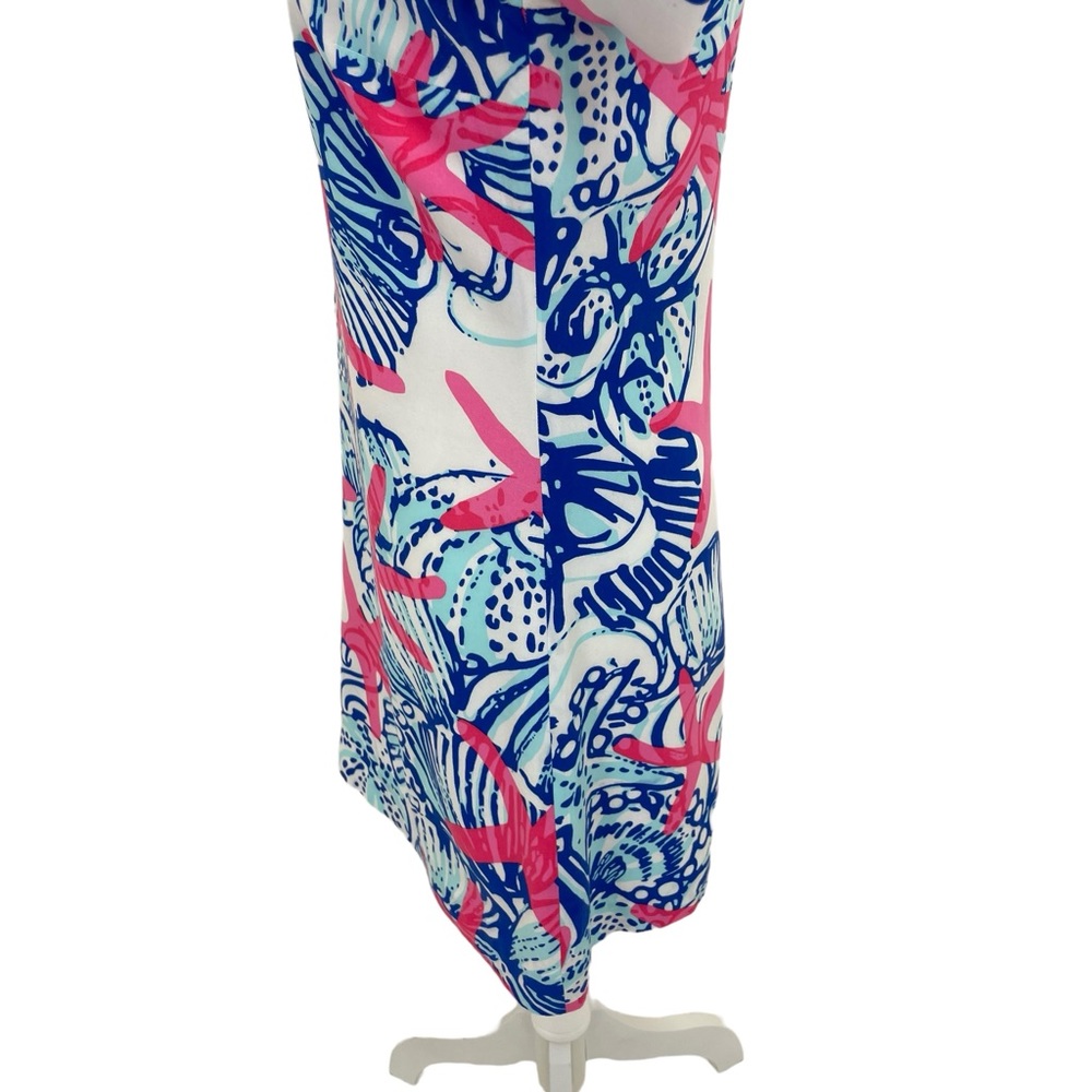 Lilly Pulitzer Starfish Harbor Tunic Dress Small Blue & Pink - Picture 6 of 16